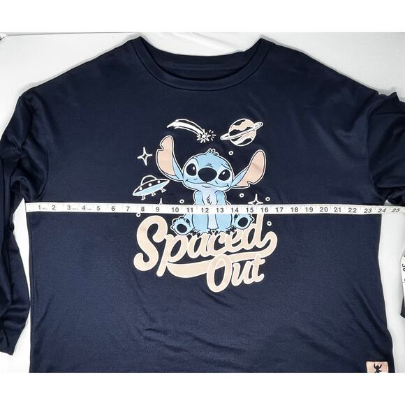 Disney Stitch Poly blend Women's Long Sleeve Poly Blend size XL Pre-Owned fair - Picture 6 of 11